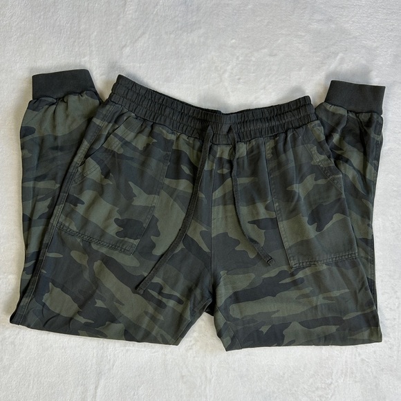 Splendid Camo High‎ Waist Jogger Pants 100% Rayon - Picture 6 of 15